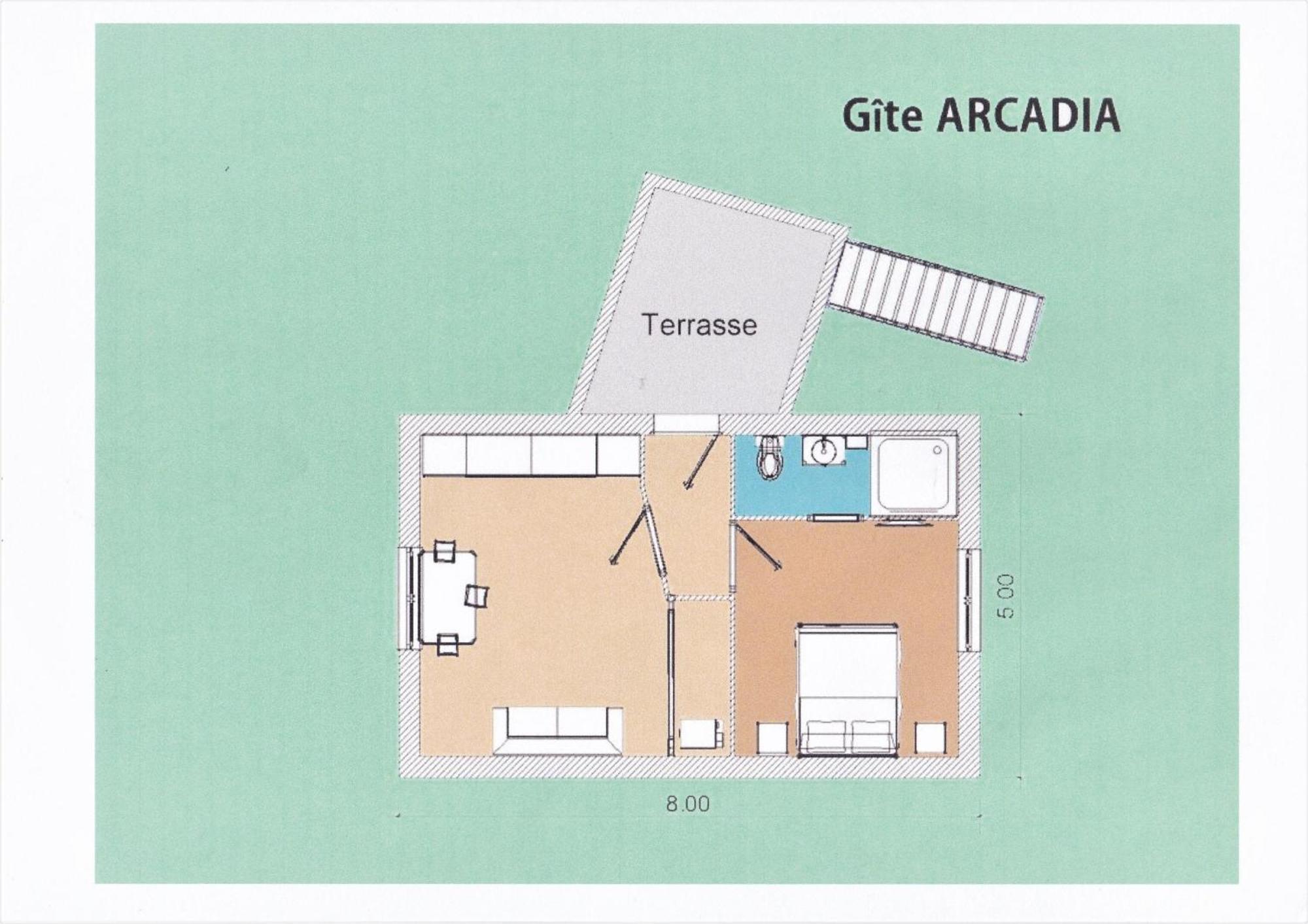 Gite Arcadia 생-앙부와즈 외부 사진